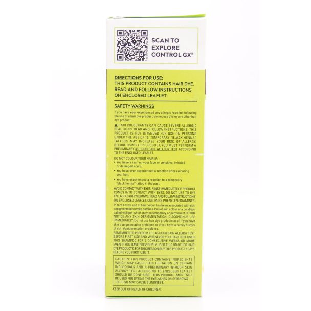 Just For Men Control GX Grey-Reducing Shampoo for Any Shade of Hair 4 fl oz