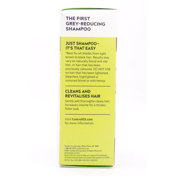 Just For Men Control GX Grey-Reducing Shampoo for Any Shade of Hair 4 fl oz