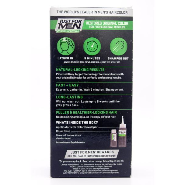 Just For Men Original Formula H-30 Light-Medium Brown Single Application Kit