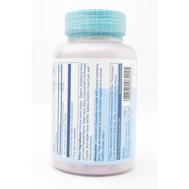 Solaray CranActin 200mg 60 Chewables