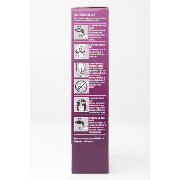 Walgreens Hair Regrowth Treatment Foam for Women Unscented 6 Month Supply 3 Cans (2.11 oz Each)