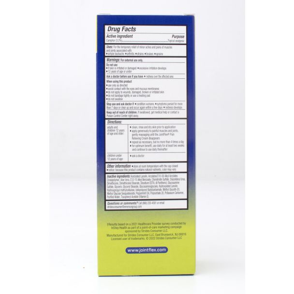 JointFlex Pain Relief Cream net wt 4 oz
