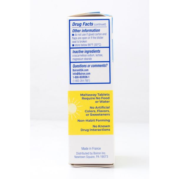 Boiron StressCalm Stress Relief Unflavored 60 Meltaway Tablets