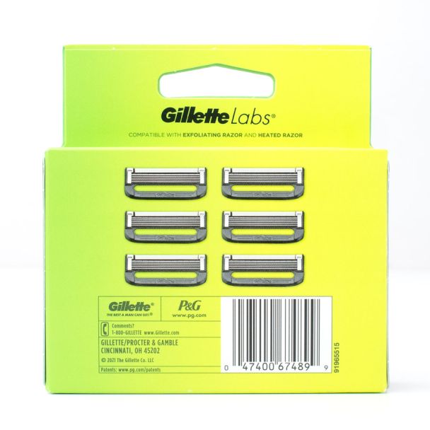 Gillette GilletteLabs 5 Blade Razor Refill 6 Cartridges