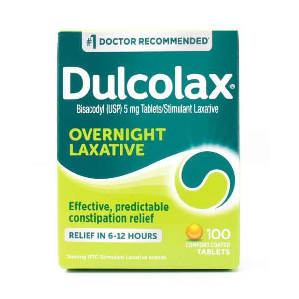 Dulcolax Overnight Laxative 180 Comfort Coated Tablets