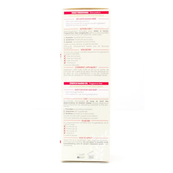 Mustela Stretch Marks Oil 3.55 US fl oz