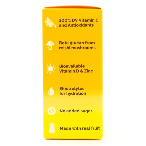 Ethan's Immune Boost Orange Pineapple Immunity + Hydration Drink Mix net wt 66 g (6 Packets)