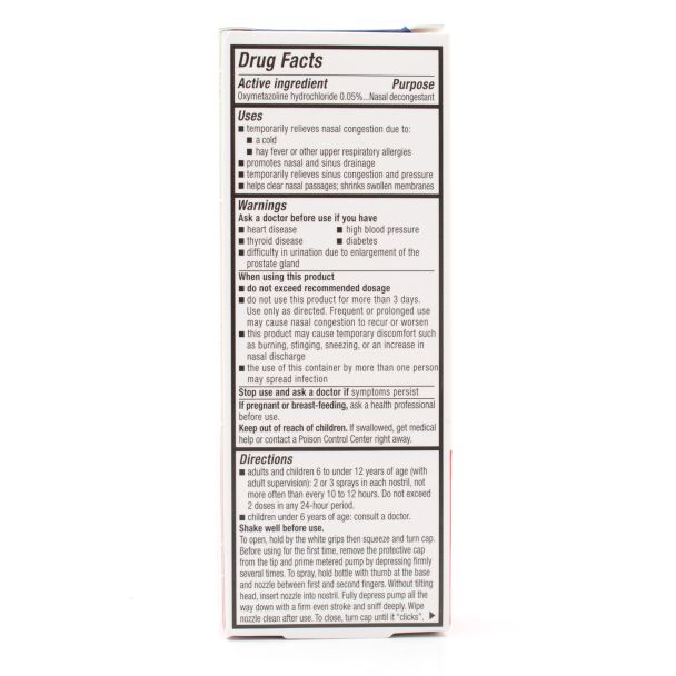 Mucinex Sinus Max Severe Nasal Congestion Relief Nasal Spray 3/4 fl oz (22 mL)