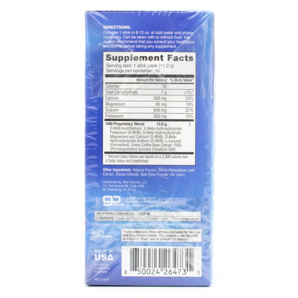 Infast Fasting for Him Watermelon Dietary Supplement 10 Packets