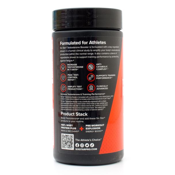 Six Star Testosterone Booster 60 Caplets