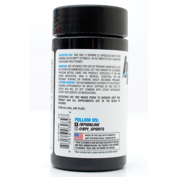 BPI Sports Keto Weight Loss Support 75 Capsules (25 Servings)