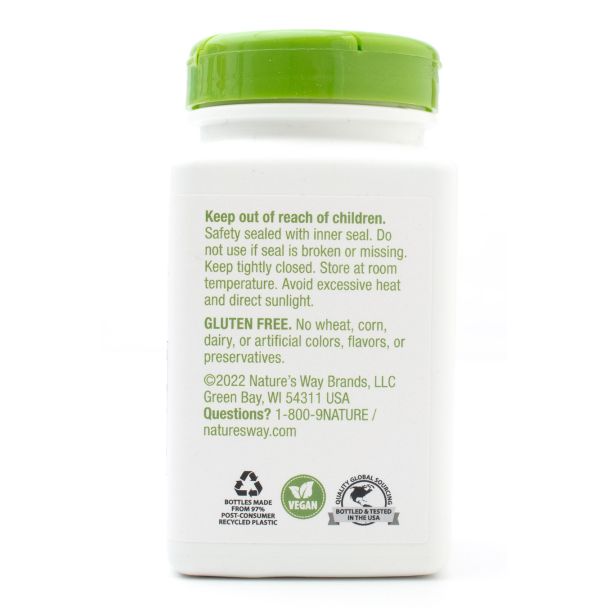 Nature's Way Red Yeast Rice 600mg 120 Vegan Capsules