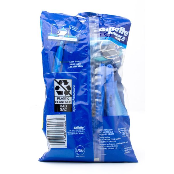 Gillette Sensor2 Plus Disposable Razors 10 Disposable Razors