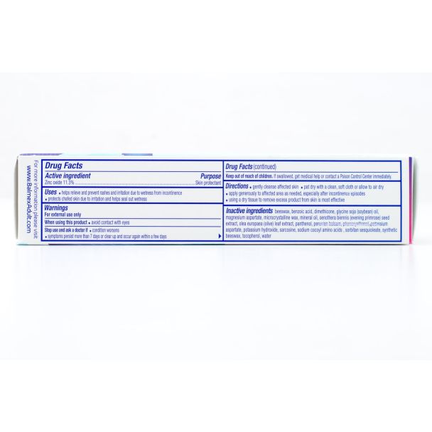 Balmex AdultAdvantage B Protected Skin Relief Cream net wt 3 oz