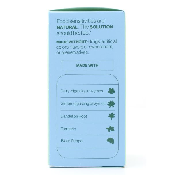 Hilma Dairy + Gluten Digestive Enzymes Herbal Supplement 30 Capsules