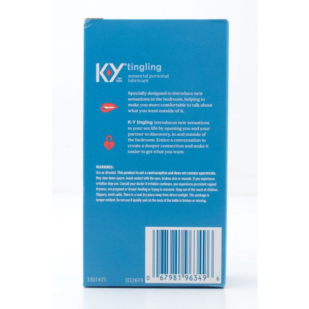 K-Y Tingling Sensorial Personal Lubricant 1.69 fl oz