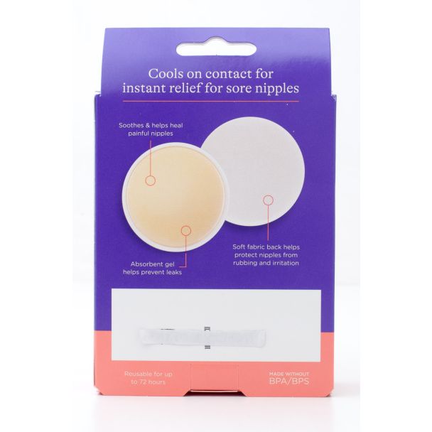 Lansinoh Smoothies Cooling Gel Pads 2 Reusable Pads