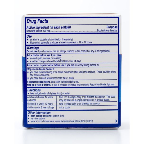 Phillips' Stool Softener 30 Liquid Gels