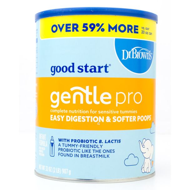 Dr. Brown's Good Start Gentle Pro Easy Digestion & Softer Poops Infant Formula 0-12 months net wt 32 oz