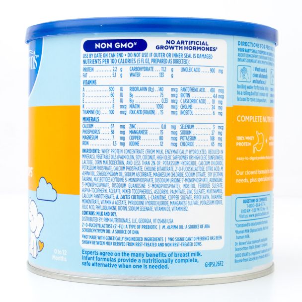 Dr. Brown's Good Start Gentle Pro Easy Digestion & Softer Poops Infant Formula 0-12 months net wt 20 oz