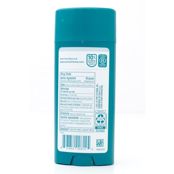 Tom's of Maine Extra Effective Antiperspirant North Woods Scent net wt 3.25 oz