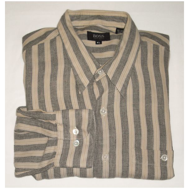 Boss by Hugo Boss Linen Blend Shirt - Extra Large