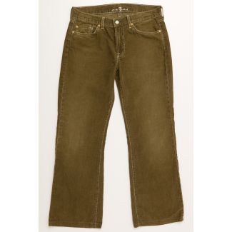 Seven for All Mankind Bootcut Corduroy Pants Women's 32 (hemmed)
