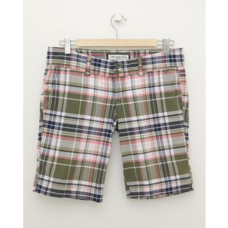 Abercrombie & Fitch Stretch Plaid Burmuda Shorts Women's 4