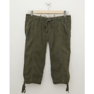 Hollister Corduroy Capri/Peddlepusher Shorts Women's 1