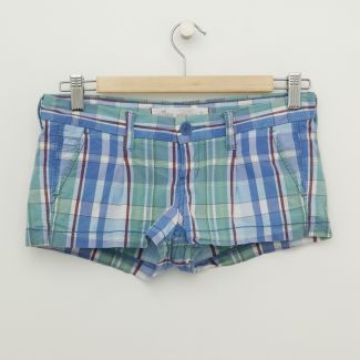Hollister Plaid Short Shots Women's 0