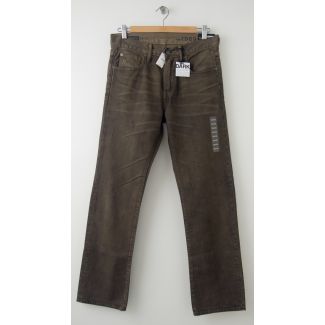 NEW Gap Men's 1969 Standard  Fit Jeans in Dark Brown Wash