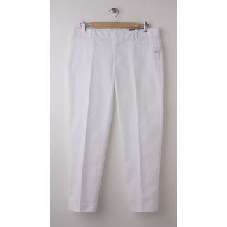 NEW Gap Slim Cropped Pants in Optic White