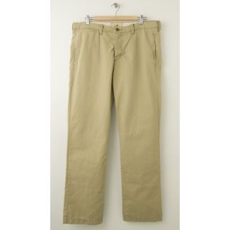 NEW Hollister Slim Straight Chinos Pants in Tan Men's 36 x 32