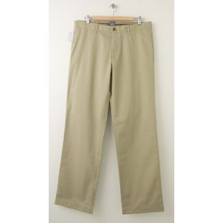 NEW Gap Men's Wrinkle Resistant Relaxed Fit Classic Khaki Pants