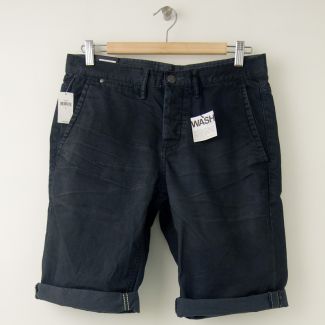 NEW Gap 1969 Denim Washed Khaki Slim Fit Roll-Up Short in Gunpowder