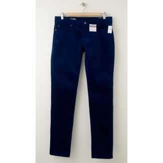 NEW Gap 1969 Always Skinny Velvet Pants in Bright Royal Blue