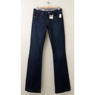 NEW Gap 1969 Long & Lean Trouser Jeans in Dark Wash