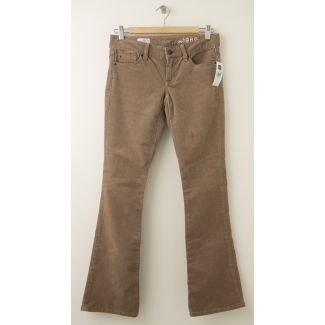NEW Gap 1969 Skinny Boot Corduroy Pants in Fall Beige