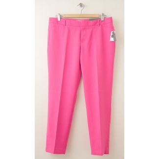 NEW Gap Slim Cropped Pants in French Pink