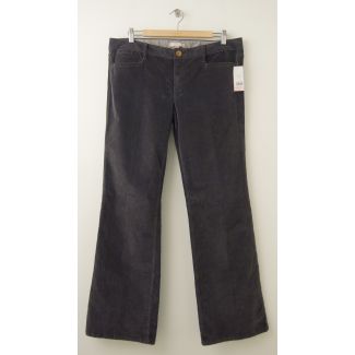 NEW Banana Republic Corduroy Trouser in Marble Gray Women's 31P-Petite