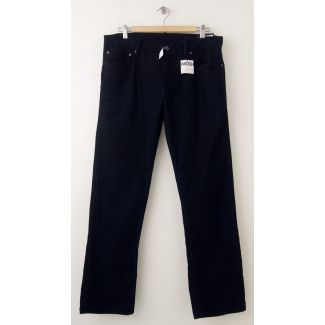 NEW Gap 1969 Straight Fit Five-Pocket Cords in Black Men's 34 x 30