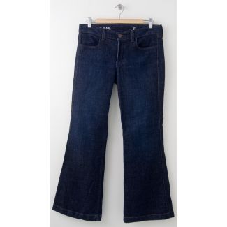 J. Crew High Heel Flare Jeans Women's 31 (hemmed)
