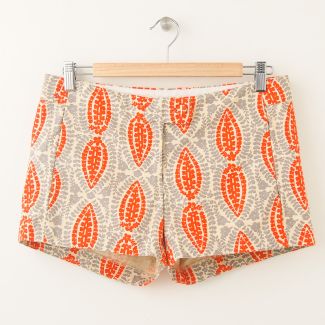 J. Crew Retro Print Shorts Women's 4