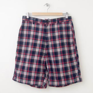 Chaps Plaid Madras Shorts Men's 32