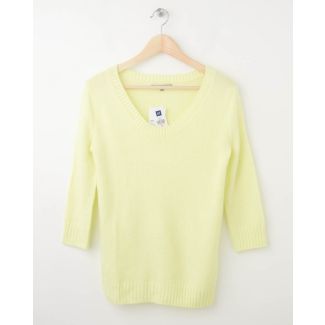 NEW Gap Neon Solid Pullover Sweater in Sugar Cane Kiwi