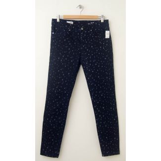 NEW Gap 1969 Blue Dot Legging Skimmer Jeans in Indigo