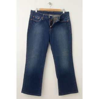 Lucky Brand Retro Rider Jeans Women's 14/32 Short (hemmed)