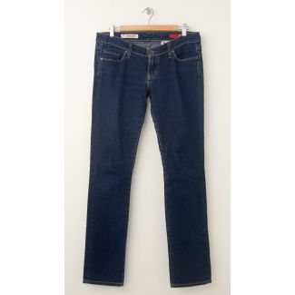 Express X2 W01 Ultra Low Rise Skinny Leg Jeans Women's 8L - Long