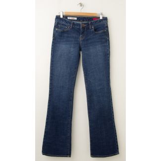 Express X2 Slim W10 Low Rise Boot Cut Jeans Women's 6L - Long