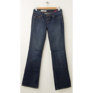 Express X2 Slim W10 Low Rise Boot Cut Jeans Women's 0R - Regular